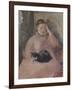 Woman with a Cat-Edouard Manet-Framed Giclee Print