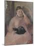 Woman with a Cat-Edouard Manet-Mounted Giclee Print