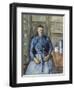 Woman with a Coffeepot, C. 1895-Paul Cézanne-Framed Premium Giclee Print