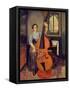 Woman with a Double Bass, 1908-Suzanne Valadon-Framed Stretched Canvas