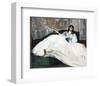 Woman with a Fan, 1862-Edouard Manet-Framed Art Print