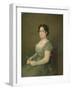 Woman with a Fan, C.1805-06 (Oil on Canvas)-Francisco Jose de Goya y Lucientes-Framed Giclee Print