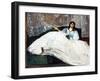 Woman with a Fan-Edouard Manet-Framed Giclee Print