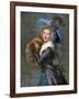 Woman with a Fur Muff, 1892-Elisabeth Louise Vigee-LeBrun-Framed Giclee Print