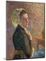 Woman with a Green Scarf, 1893-Camille Pissarro-Mounted Giclee Print