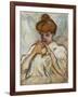 Woman with a Hair Chignon; Femme Au Chignon, (Oil on Canvas)-Louis Valtat-Framed Giclee Print