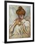 Woman with a Hair Chignon; Femme Au Chignon, (Oil on Canvas)-Louis Valtat-Framed Giclee Print