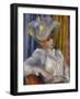 Woman with a Hat (Femme Au Chapea), 1891-Pierre-Auguste Renoir-Framed Giclee Print