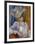 Woman with a Hat (Femme Au Chapea), 1891-Pierre-Auguste Renoir-Framed Giclee Print