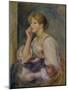 Woman with a Letter, C.1890-Pierre-Auguste Renoir-Mounted Giclee Print