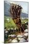 Woman with a Load of Wood, Afghanistan, C1924-JG Edwards-Mounted Giclee Print