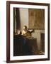 Woman with a Lute, C.1662-1663-Johannes Vermeer-Framed Giclee Print