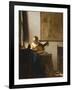 Woman with a Lute, C.1662-1663-Johannes Vermeer-Framed Giclee Print