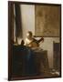 Woman with a Lute, C.1662-1663-Johannes Vermeer-Framed Premium Giclee Print