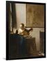 Woman with a Lute, C.1662-1663-Johannes Vermeer-Framed Premium Giclee Print