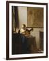 Woman with a Lute, C.1662-1663-Johannes Vermeer-Framed Giclee Print