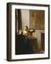 Woman with a Lute, C.1662-1663-Johannes Vermeer-Framed Giclee Print