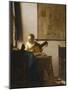 Woman with a Lute, C.1662-1663-Johannes Vermeer-Mounted Giclee Print
