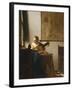 Woman with a Lute, C.1662-1663-Johannes Vermeer-Framed Giclee Print