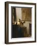 Woman with a Lute, C.1662-1663-Johannes Vermeer-Framed Premium Giclee Print