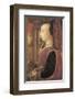 Woman with a Man at a Window-Filippino Lippi-Framed Premium Giclee Print