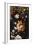 Woman with a Mandolin-Antonio Mancini-Framed Premium Giclee Print