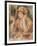 Woman with a Mirror, circa 1915-Pierre-Auguste Renoir-Framed Giclee Print