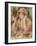 Woman with a Mirror, circa 1915-Pierre-Auguste Renoir-Framed Giclee Print