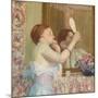 Woman with a Mirror-Frederick Carl Frieseke-Mounted Giclee Print