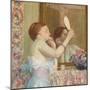 Woman with a Mirror-Frederick Carl Frieseke-Mounted Giclee Print