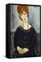 Woman with a Necklace, 1910-Amedeo Modigliani-Framed Stretched Canvas