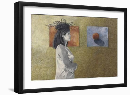 Woman with a Nest on Her Head, c.1999-Helen J. Vaughn-Framed Giclee Print