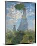 Woman with a Parasol, 1875-Claude Monet-Mounted Giclee Print