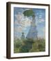 Woman with a Parasol, 1875-Claude Monet-Framed Giclee Print