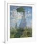 Woman with a Parasol, 1875-Claude Monet-Framed Giclee Print