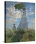 Woman with a Parasol, 1875-Claude Monet-Stretched Canvas