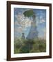 Woman with a Parasol, 1875-Claude Monet-Framed Art Print