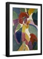 Woman with a Parasol, 1913-Robert Delaunay-Framed Giclee Print
