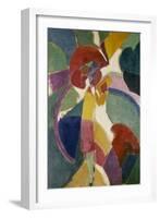 Woman with a Parasol, 1913-Robert Delaunay-Framed Giclee Print