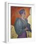 Woman with a Parasol (Berthe Signac), 1893-Paul Signac-Framed Giclee Print