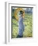 Woman with a Parasol, c.1906-Frederick Carl Frieseke-Framed Premium Giclee Print