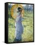 Woman with a Parasol, c.1906-Frederick Carl Frieseke-Framed Stretched Canvas