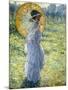 Woman with a Parasol, c.1906-Frederick Carl Frieseke-Mounted Premium Giclee Print