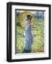 Woman with a Parasol, c.1906-Frederick Carl Frieseke-Framed Giclee Print