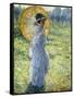 Woman with a Parasol, c.1906-Frederick Carl Frieseke-Framed Stretched Canvas