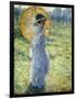 Woman with a Parasol, c.1906-Frederick Carl Frieseke-Framed Giclee Print