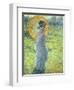 Woman with a Parasol, c. 1906-Frederick Carl Frieseke-Framed Giclee Print