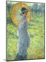 Woman with a Parasol, c. 1906-Frederick Carl Frieseke-Mounted Giclee Print