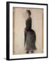 Woman with a Parasol; Femme Au Parapluie, C.1883-Georges Seurat-Framed Giclee Print