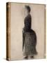 Woman with a Parasol; Femme Au Parapluie, C.1883-Georges Seurat-Stretched Canvas